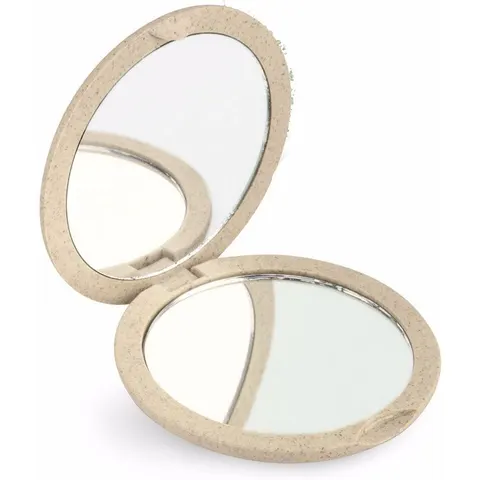 Beter Beige folding double handbag mirror – Bild 1