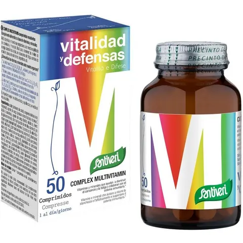 Santiveri BIOCOMPLEX MULTIVITAMIN 40 VCaps – imagen 1
