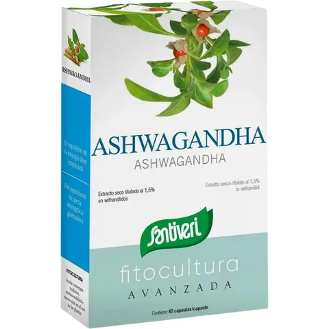 Santiveri Ashwagandha 40caps – imagen 1