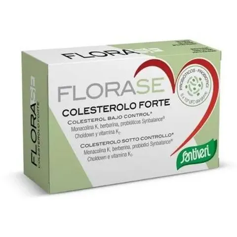 Santiveri Florase Colesterolo Forte 40 cápsulas – imagen 1
