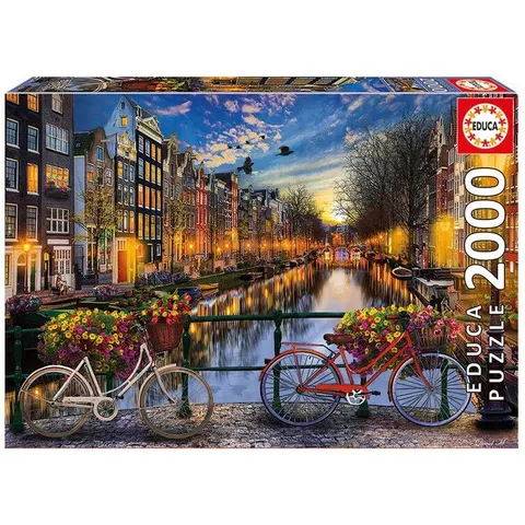 Legpuzzel - 2000 stukjes - Amsterdam -Educa Puzzel – afbeelding 1