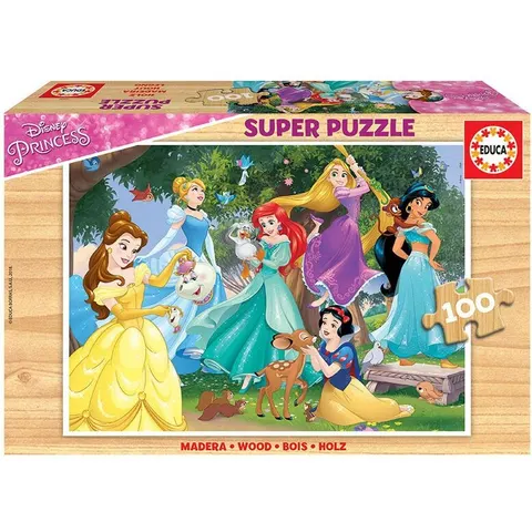 Educa puzzel 100 stukjes princess – afbeelding 1