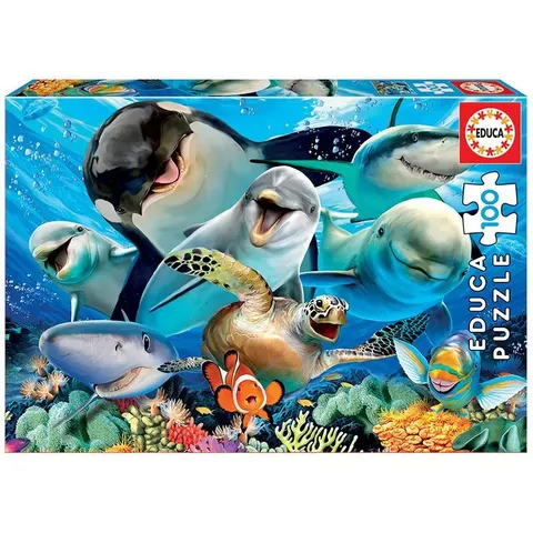 Educa puzzel 100 stuks - Dieren – afbeelding 1