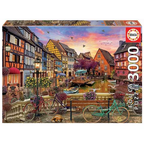 Educa - puzzel - 3000 Stukjes - Colmar - Legpuzzel – afbeelding 1