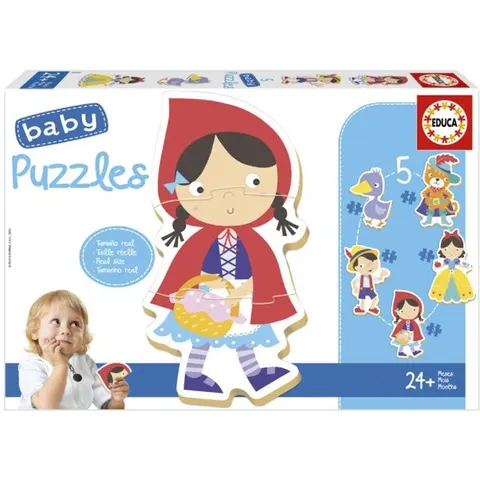 EDUCA - puzzel - 5 kinderpuzzels - VERHAALTJES – afbeelding 1