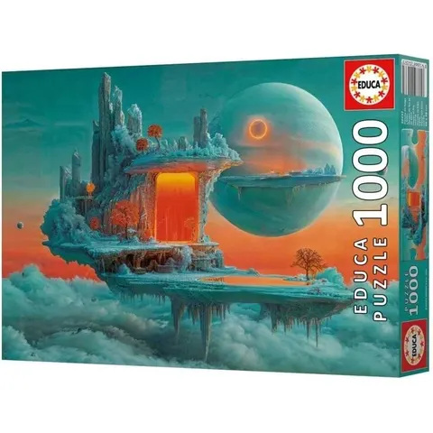 Educa - puzzel Fire & Ice Planet - 1000 stukjes – afbeelding 1