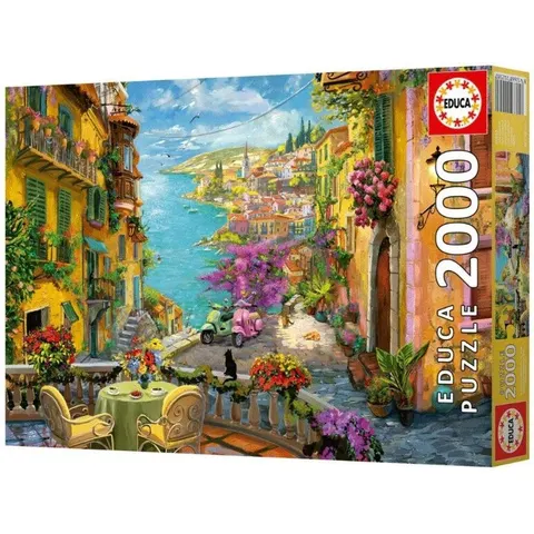 Educa - Café Español - Puzzel - 2000 stukjes - Sinterklaas Cadeautjes – afbeelding 1