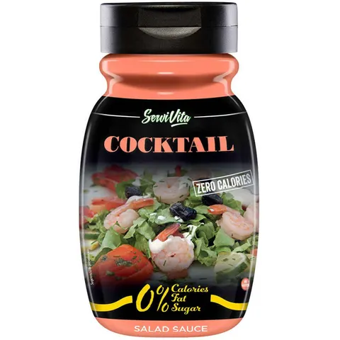 Servivita Salsa Cocktail Zero Calorias 320 ml – imagen 1
