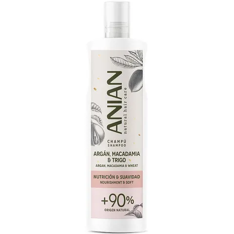 Anian Argan, Macadamia & Wheat Shampoo 400 ml – image 1