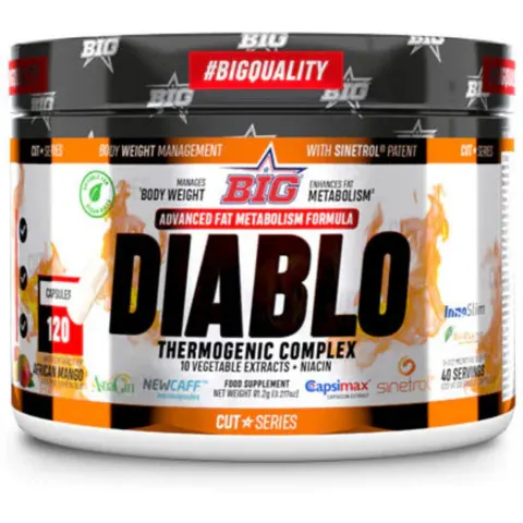 BIG Diablo Termogenico 120Caps – imagen 1