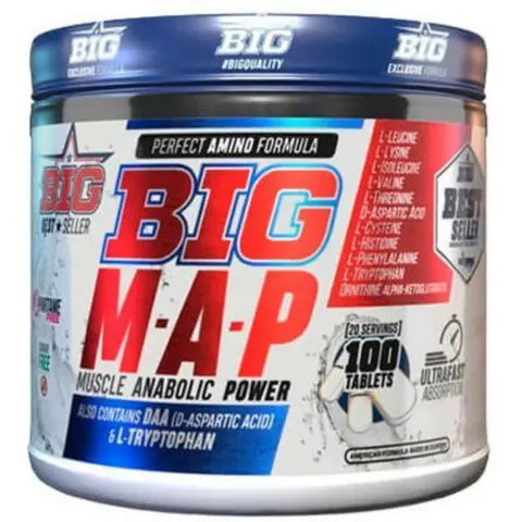 BIG Map Muscle Anabolic Power 100 caps – imagen 1
