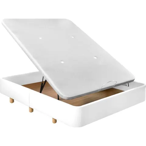 BEZEN Canapé abatible con patas, gemelo 160x200 cm – imagen 1