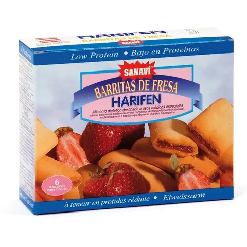 harifen snack fragola 125g – immagine 1