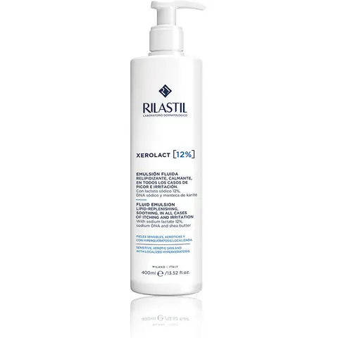 Rilastil Xerolact 12% Milchflüssigkeitsemulsion 400 ml – Bild 1