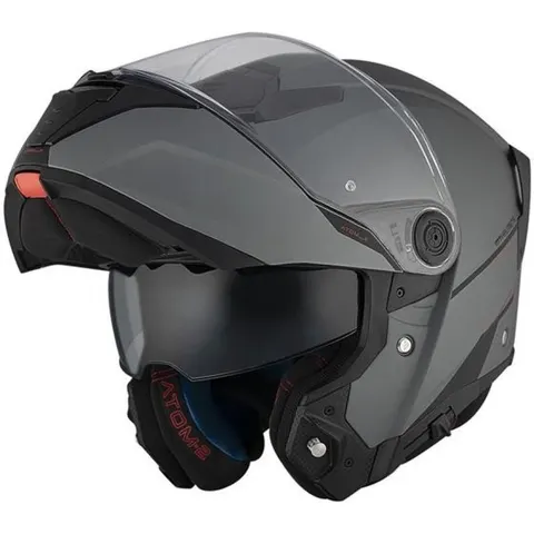 Casco Moto Modulare P/J Mt Helmets ATOM 2 SV SOLID A2 Opaco taglia XS – immagine 1