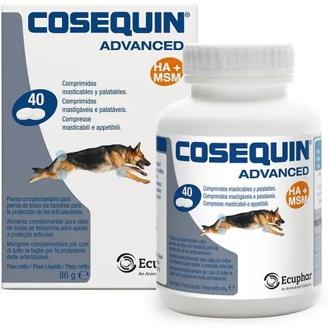 Cosequin Advance condroprotetor para cães - 40 comprimidos – imagen 1