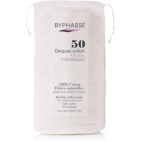 BYPHASSE Cotton dischetti struccanti 50 pz – immagine 1