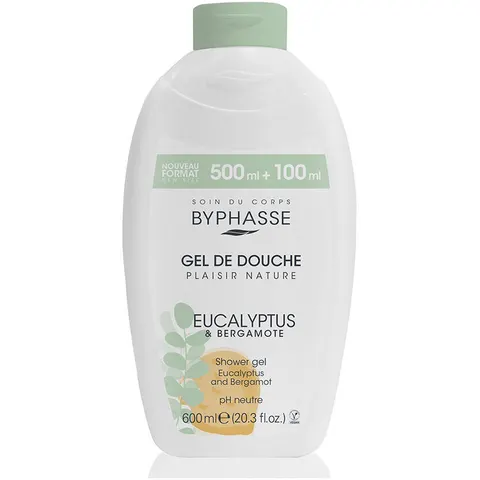 Byphasse Gel doccia Eucalipto E Bergamote 600 ml – immagine 1
