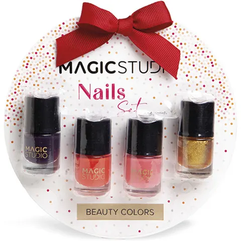 Magic Studio Colorful Nails Lot 4 Units – image 1