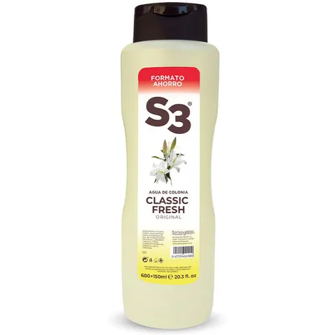 S3 S-3 Classic Fresh colonia 750 ml – immagine 1