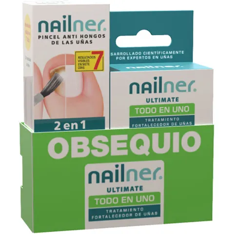 Nailner Ultimativer + 2-in-1 Pinsel 5 ml – Bild 1