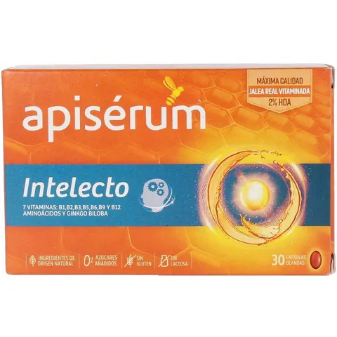 Apiserum intelecto 30cap. – imagen 1