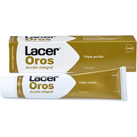 Lacer Oros Paste 125 ml laminiert – Bild 1