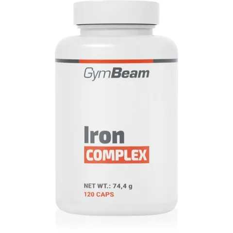 GymBeam Iron Complex 120 Kapseln ohne Geschmack – Bild 1