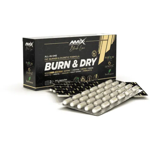 Amix Nutrition Termogénico Burn&Dry 90 Cápsulas – imagen 1