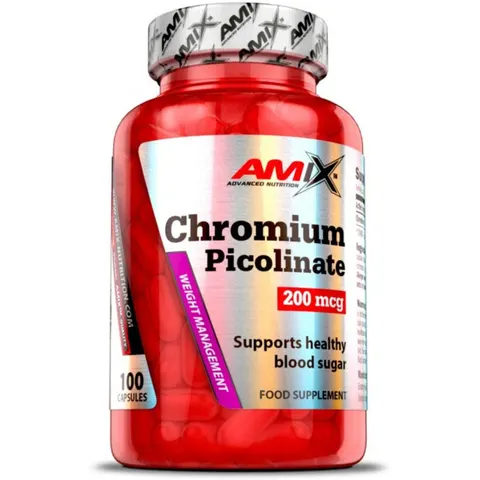 Amix chromium picolinate 200 mcg 100 caps – imagen 1