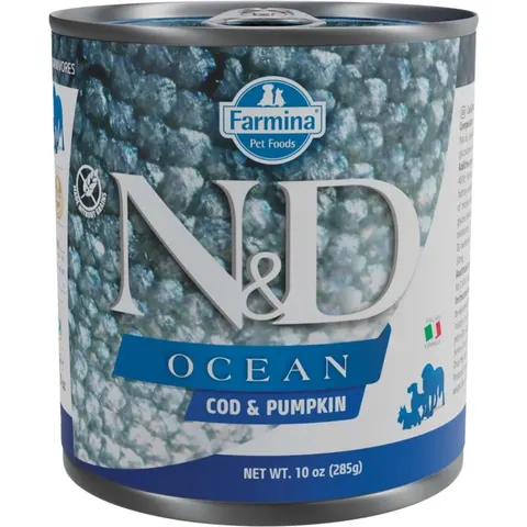 Russo Mangimi N&d Dog Ocean Cod&pump 285g – immagine 1