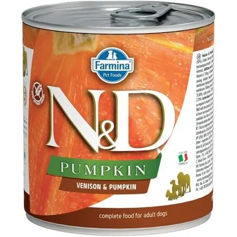 Russo Mangimi N&d Dog Venison&pumpkin 285g – immagine 1
