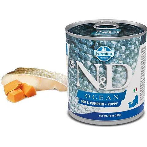 Russo Mangimi N&d Dog Ocean Cod&pump Pup285g – immagine 1
