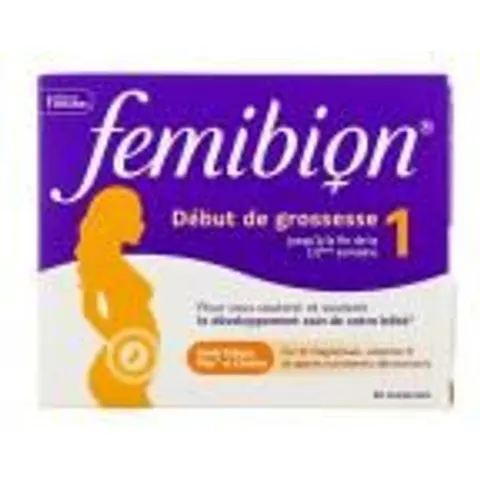 Femibion Début de Grossesse 1 - 56 Comprimés - Boîte 56 comprimés – image 1