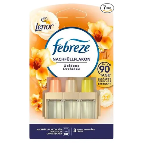 febreze Nachfüllflakon 3Volution, Goldene Orchidee – Bild 1