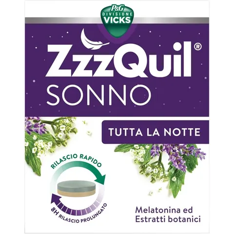 Vicks ZzzQuil Sonno 28 Compresse – immagine 1