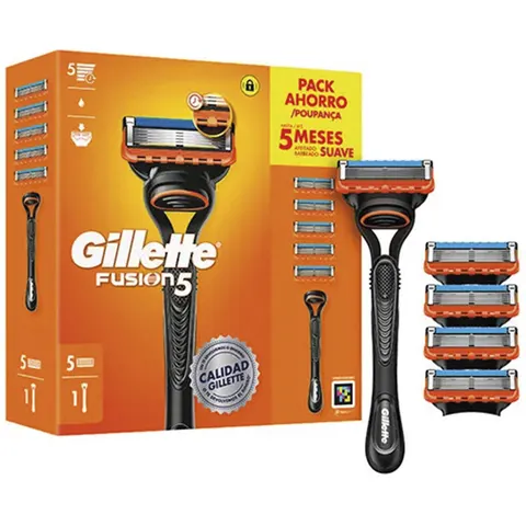 Gillette Rasoio Fusion 5 + 5 ricariche – immagine 1