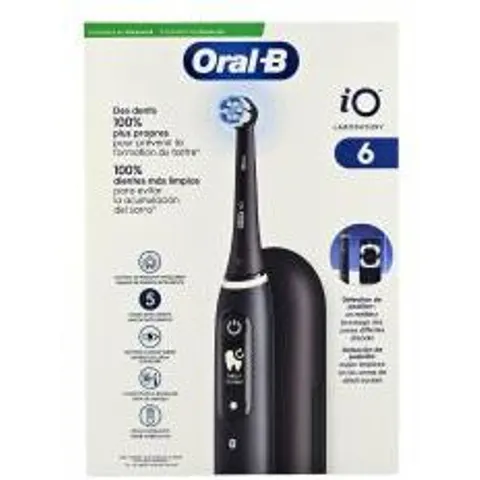 Oral-B IO 6 Black Cepillo Dientes 1ud – imagen 1