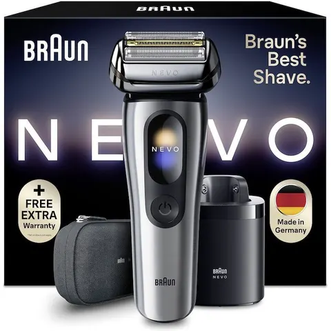 Braun Rasoio Shaver Nevo 11000c-argento – immagine 1