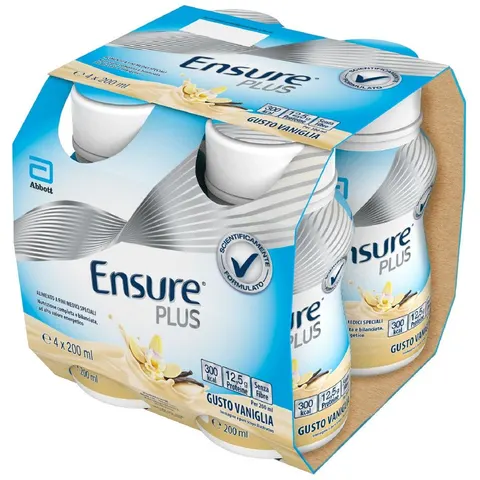 ensure plus vanilla 4x200ml – immagine 1
