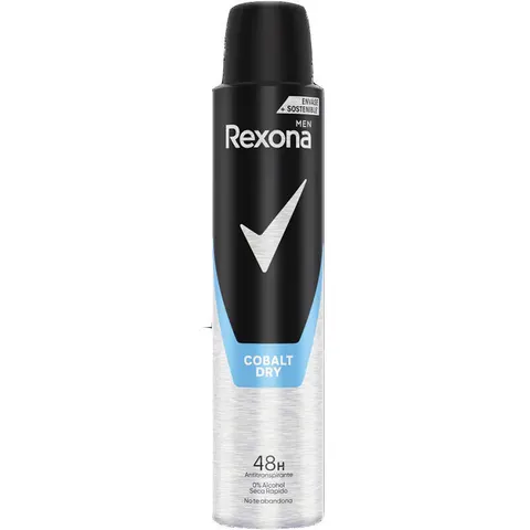 Rexona Men - Deodorant - Spray - Cobalt Dry - 200ml – afbeelding 1