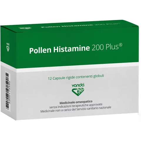 vanda omeopatici Vanda Pollen Histamine 200 Plus 12 Capsule – immagine 1