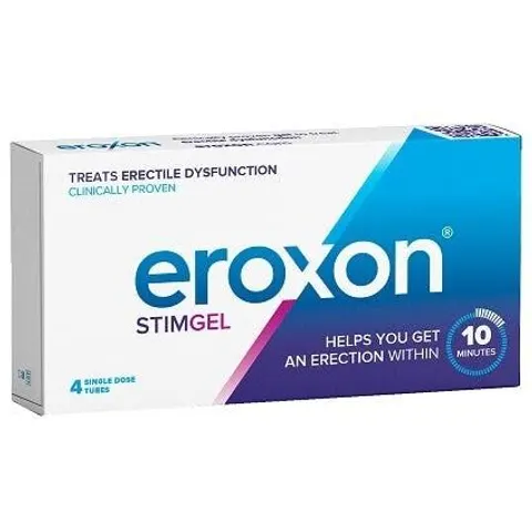 Eroxon Erectile Dysfunction Treatment Gel - 4 Tubes – image 1