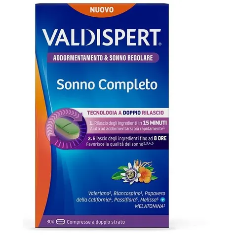 valdispert Sonno Completo 30 Compresse – immagine 1