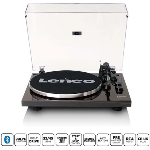 Lenco GIRADISCHI LBT-345WA Walnut – immagine 1