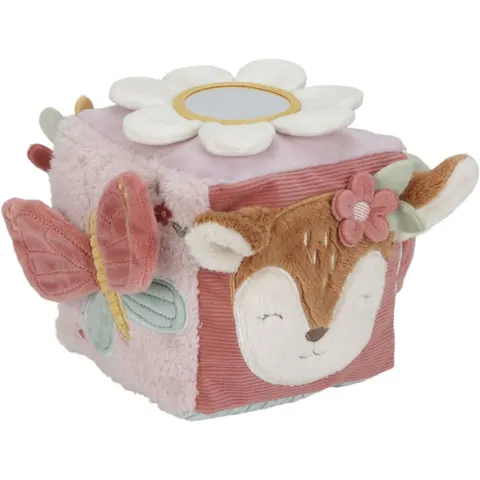 Little Dutch Soft Activity Cube - Fairy Garden – Brown – image 1