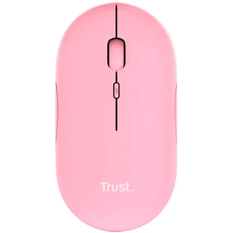 Trust Puck Wireless Mouse Pink-pink – immagine 1