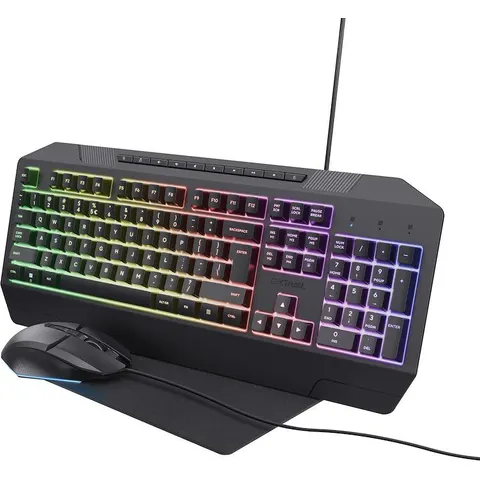 Trust Tastiera + Mouse Gxt791 3-in-1 Bundle It-black – immagine 1