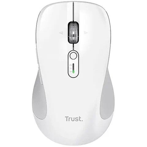 Trust Ferro Hyperwheel Wireless Mouse - White – Weiß – Bild 1