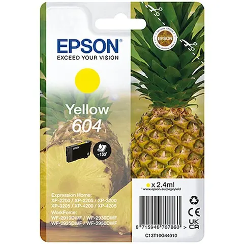 Epson 604 amarillo – imagen 1